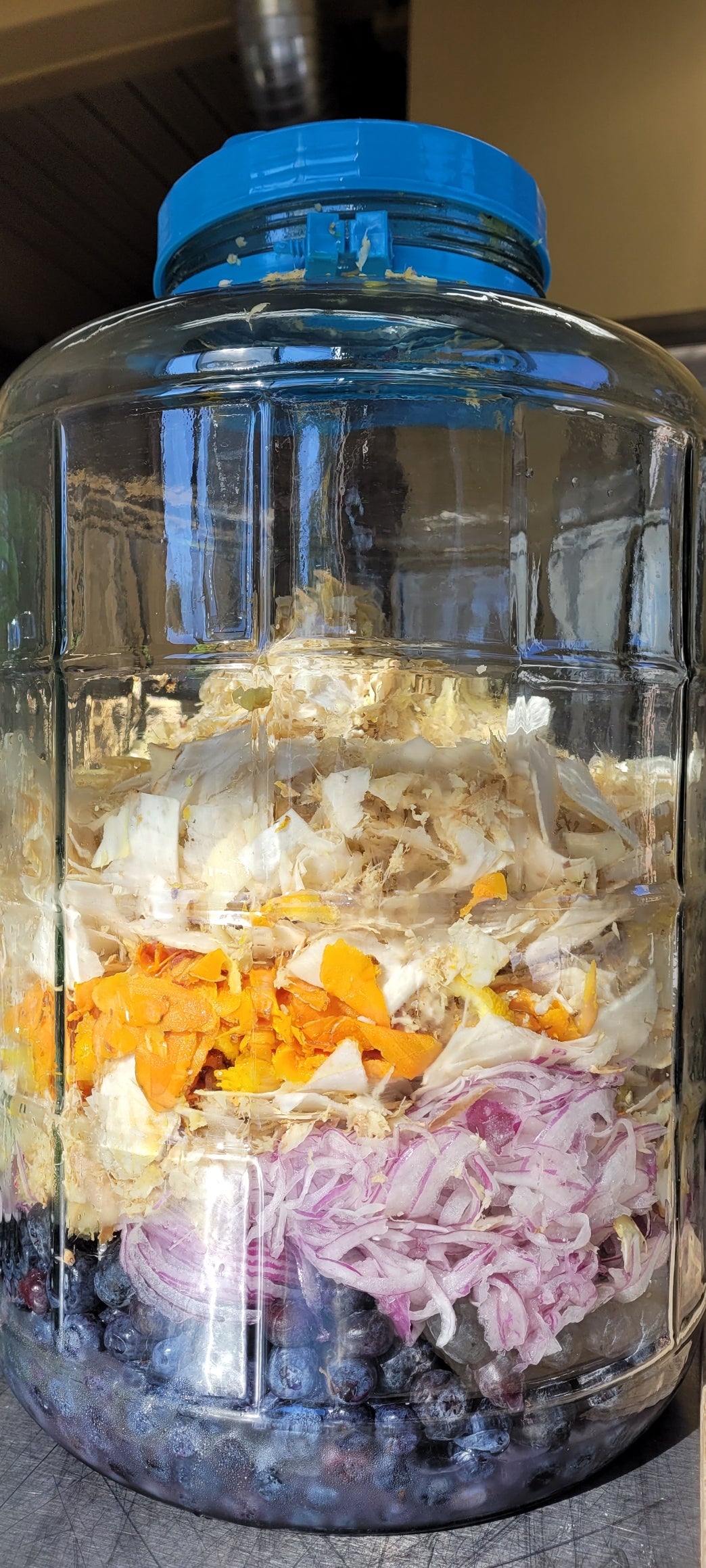 Blueberry Nettle & Lemon Fire Cider