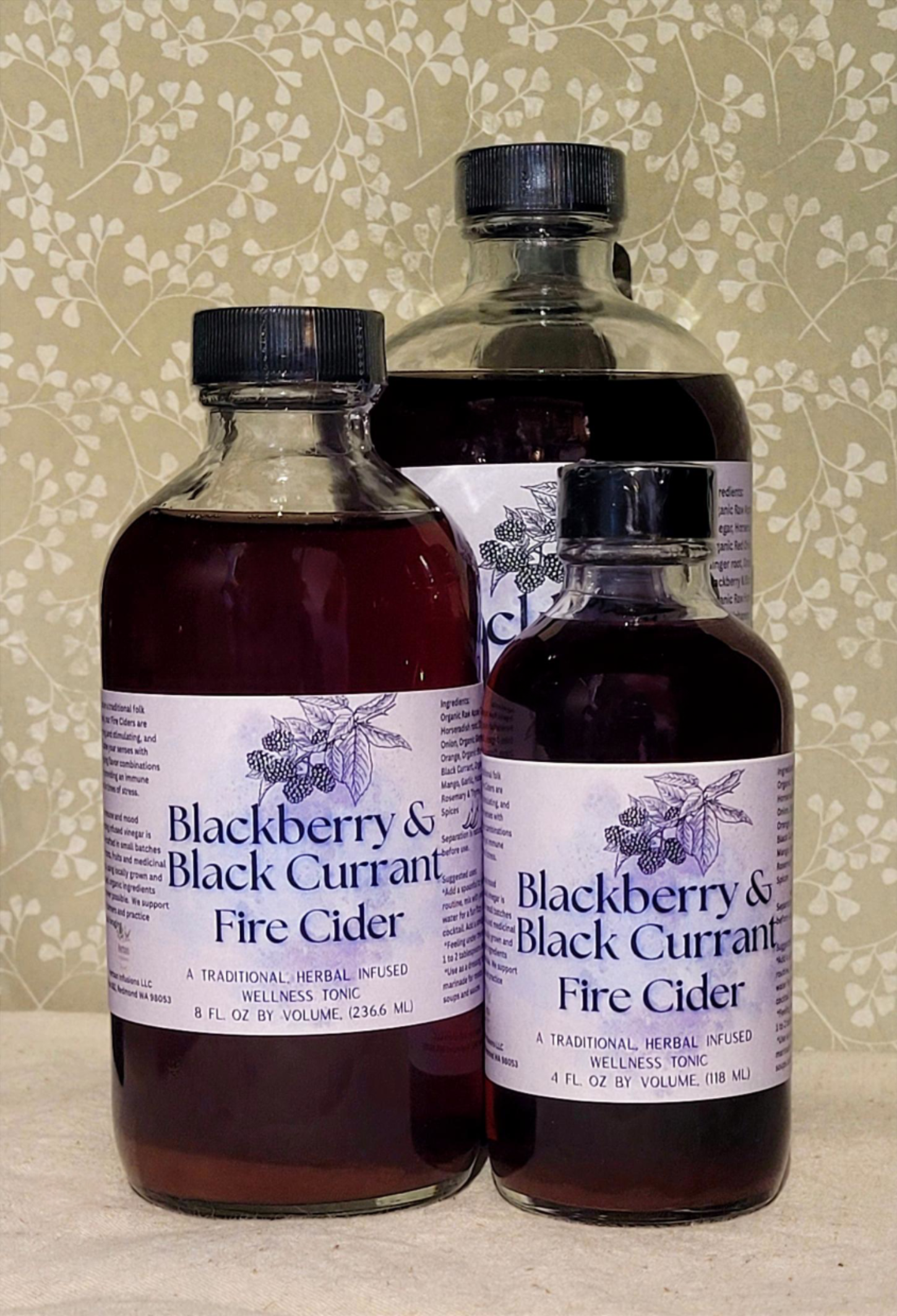 Blackberry & Black Currant Fire Cider