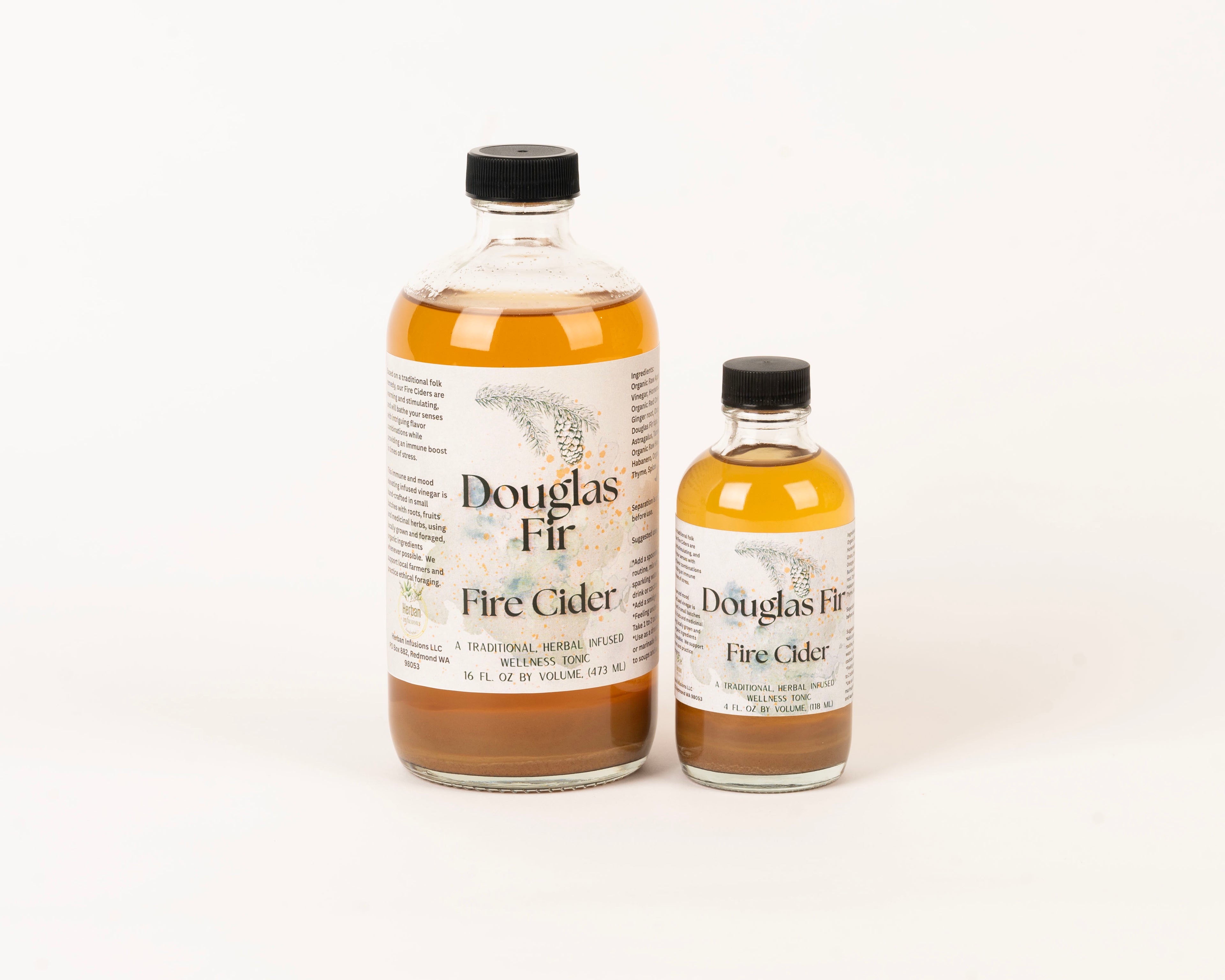 Douglas Fir Fire Cider